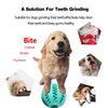 Image of Multi-functional Extra-Tough Rubber Ball Chew Toy For Dogs