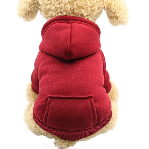 Pawstrip XS-2XL Pet Dog Hoodie Coat For Small Dogs