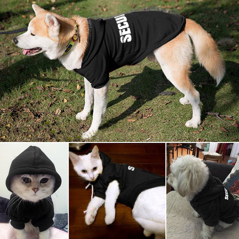 Dog Hoodie Soft Warm Pet Coats Comfortable Spring Autumn Pets Outerwears