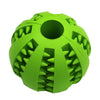 Image of Multi-functional Extra-Tough Rubber Ball Chew Toy For Dogs