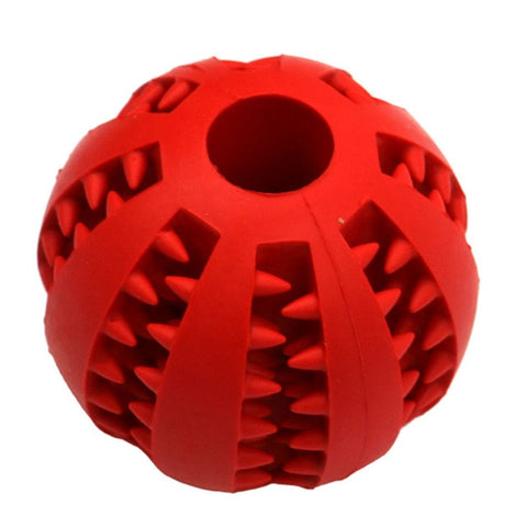 Multi-functional Extra-Tough Rubber Ball Chew Toy For Dogs