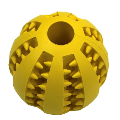 Multi-functional Extra-Tough Rubber Ball Chew Toy For Dogs