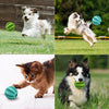 Image of Multi-functional Extra-Tough Rubber Ball Chew Toy For Dogs