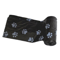 150 Pieces Degradable Pet Dog Waste Poop Bag With Paw Printing 10 rolls=150pcs