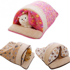 Sweet Style Warm Pet Cat Bed Small Dog